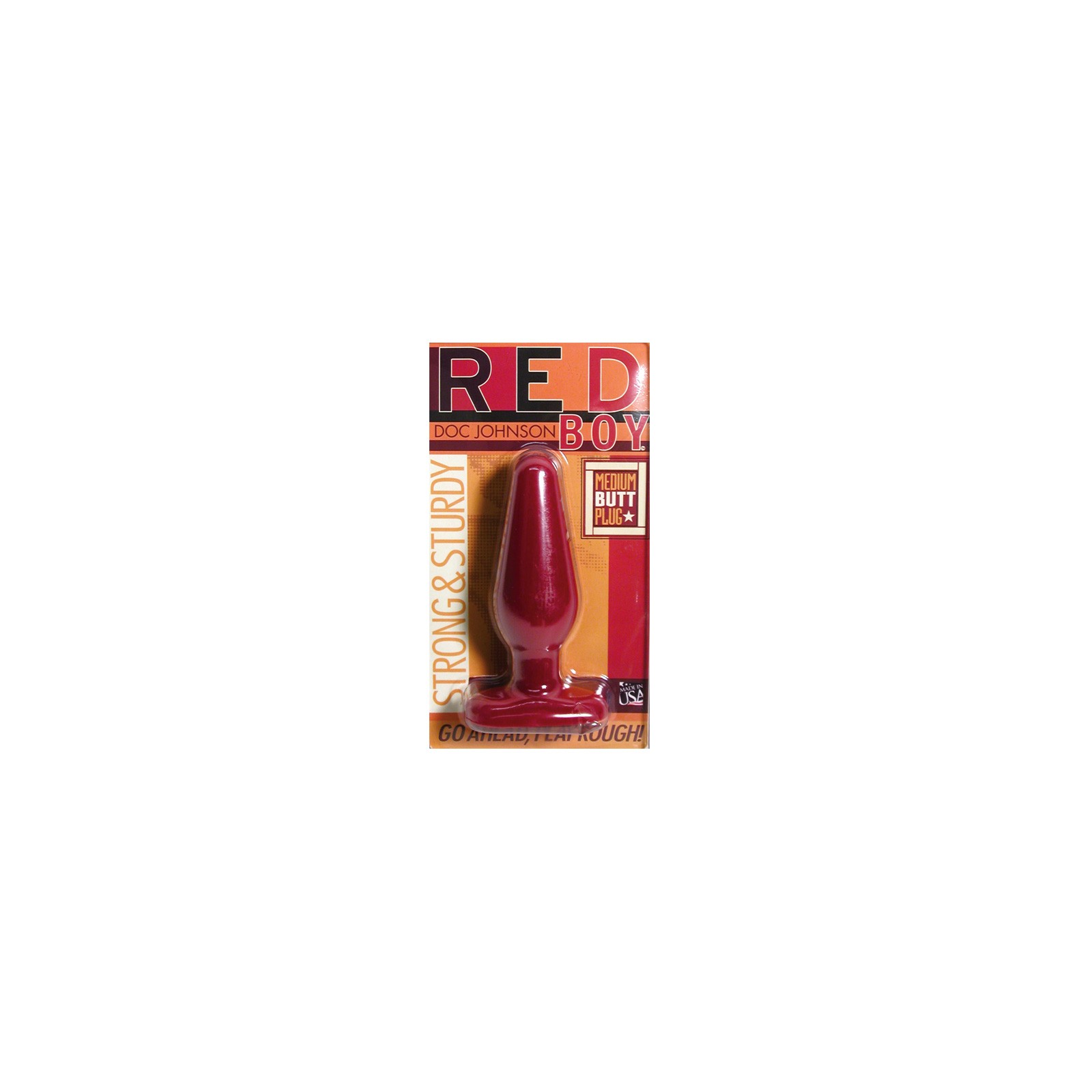 Red Boy Medium Butt Plug - Ultimate Pleasure