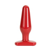 Plug Anal Rojo Boy Medio - Placer Supremo