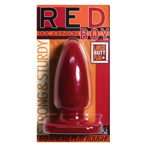 Red Boy Large Butt Plug