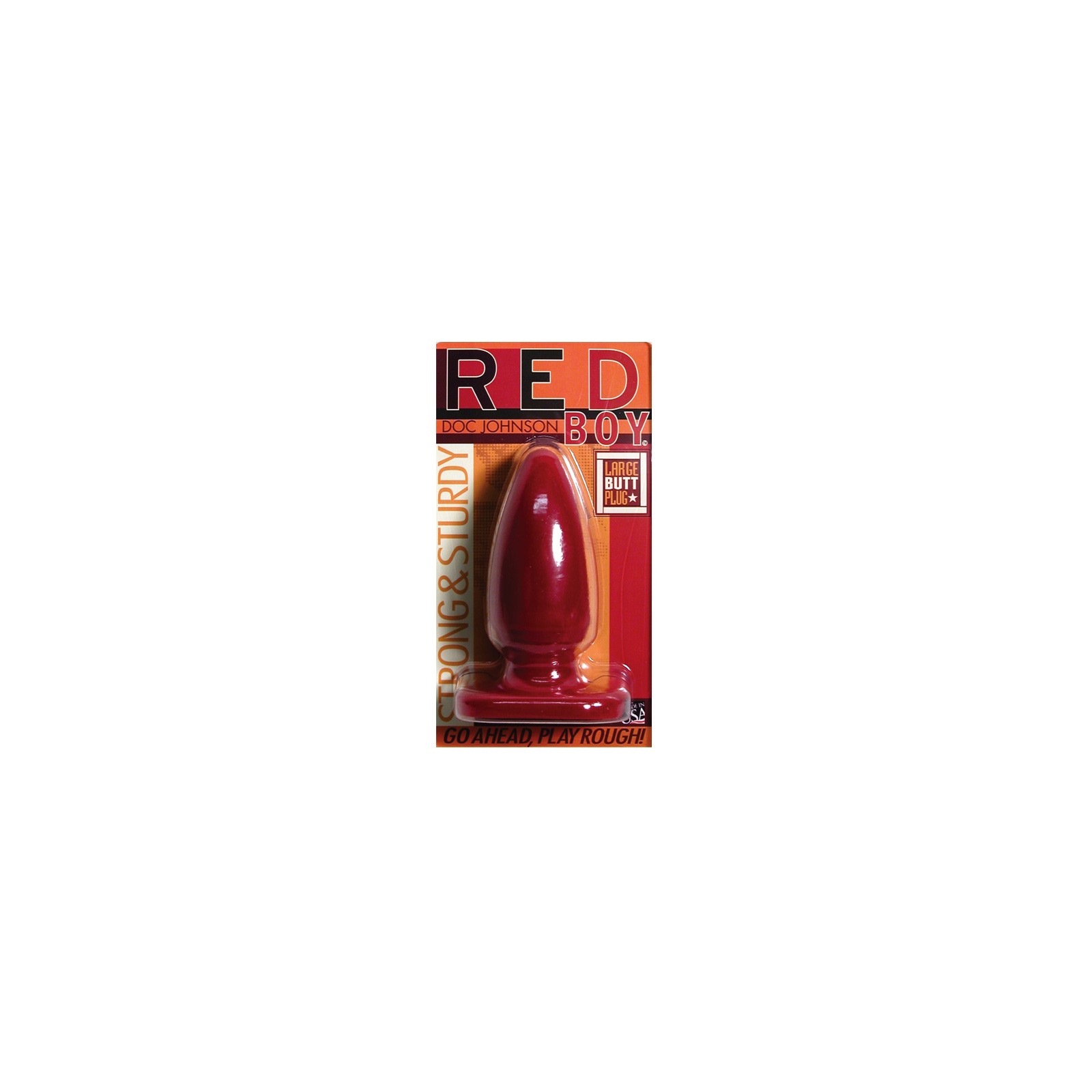 Red Boy Large Butt Plug