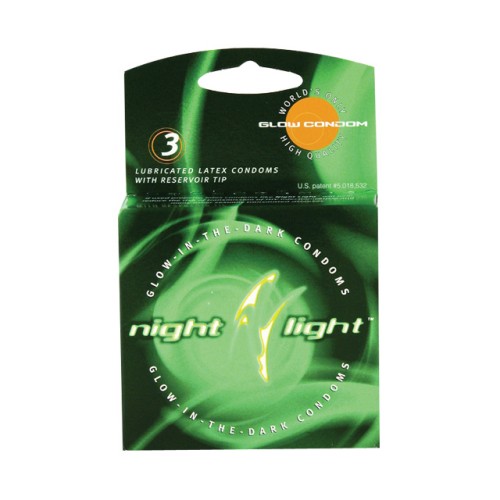 Condones que Brillan en la Oscuridad Night Light