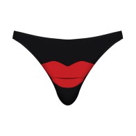 Ropa Interior Bikini Hot Lips Male Power para Diversión