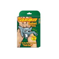 G-String Hombre Squeaker Elefante Negro O/S