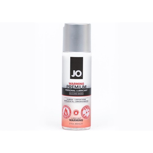 JO Premium Warming Silicone-Based Lubricant 2 oz