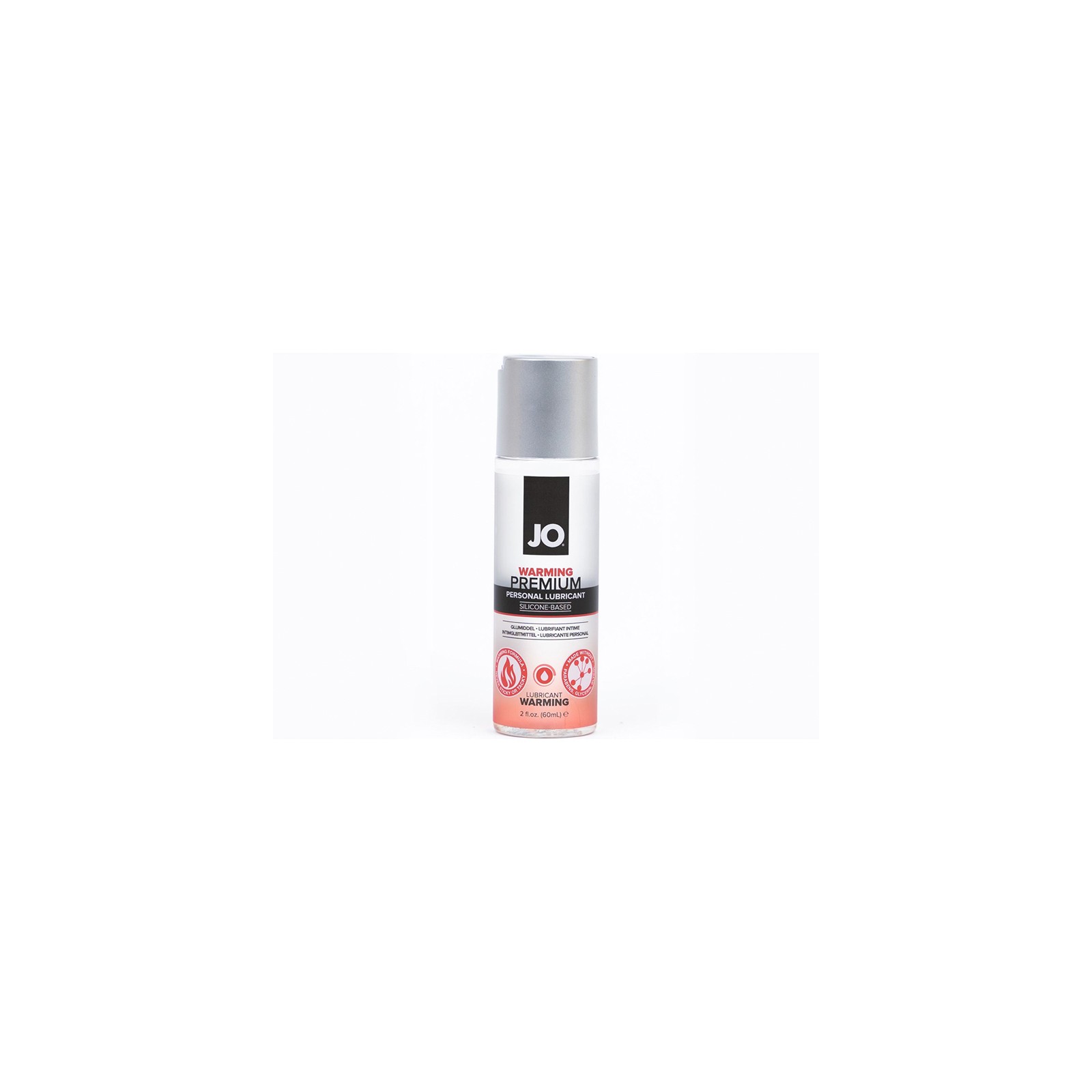 JO Premium Warming Silicone-Based Lubricant 2 oz