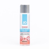 JO H2O Lubricante Calentador Base Agua 4oz - Sensación Suave