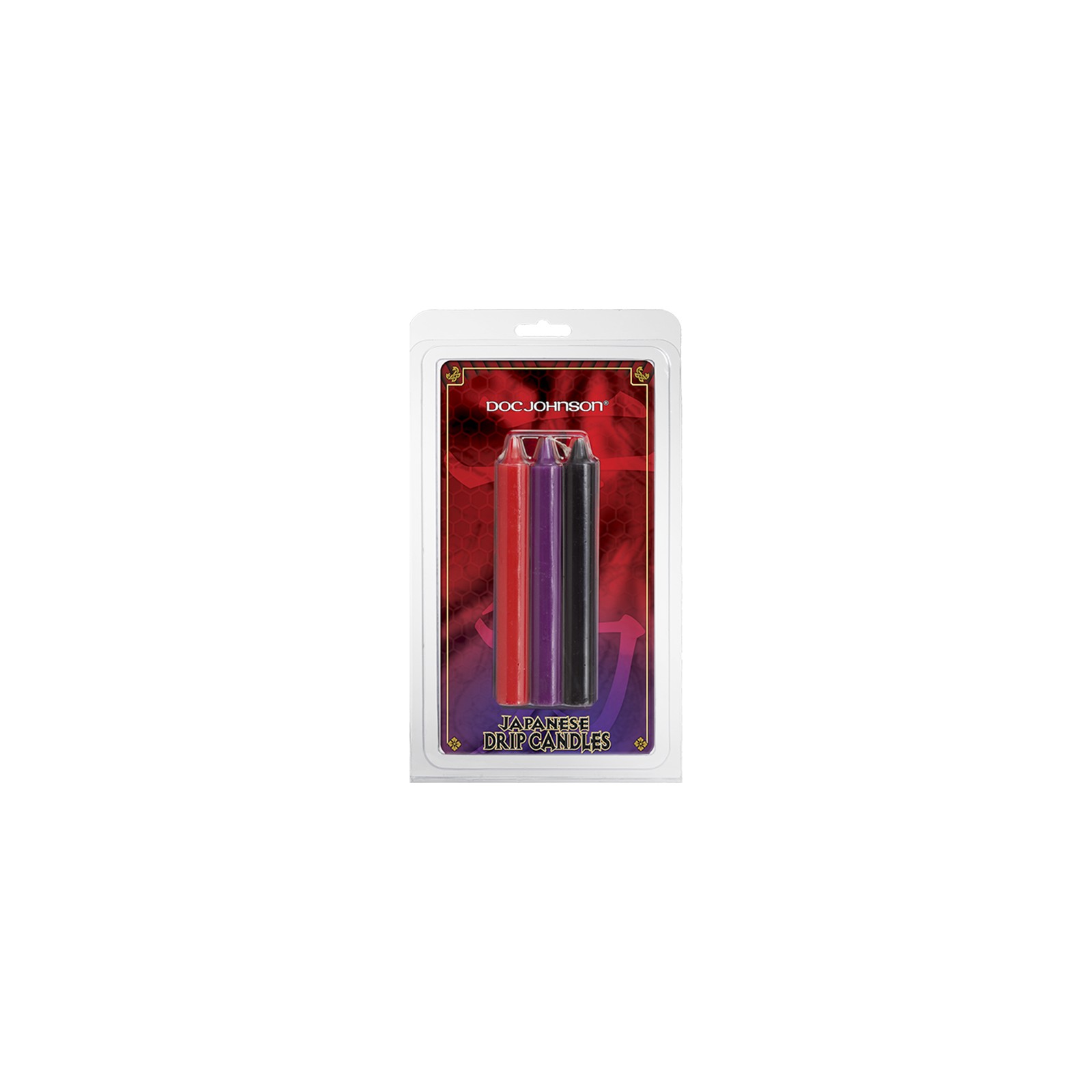 Japanese Drip Candles Red Purple Black - Extreme Wax Play