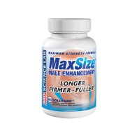 MaxSize Maximum Strength Enhancement 60 Tablets