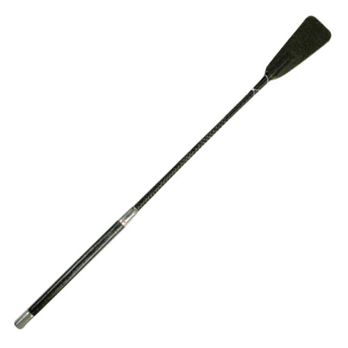 21-Inch Leather Riding Crop for Dominance