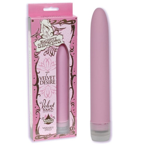 Naughty Secrets Velvet Desire 7in Waterproof Vibrator