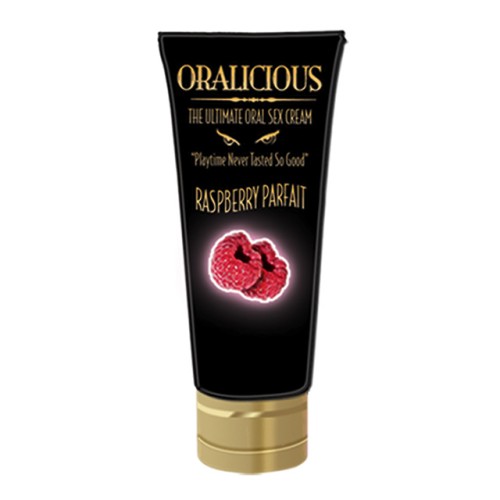 Crema Oralicious Sabor Frambuesa para Placeres Orales Mejorados