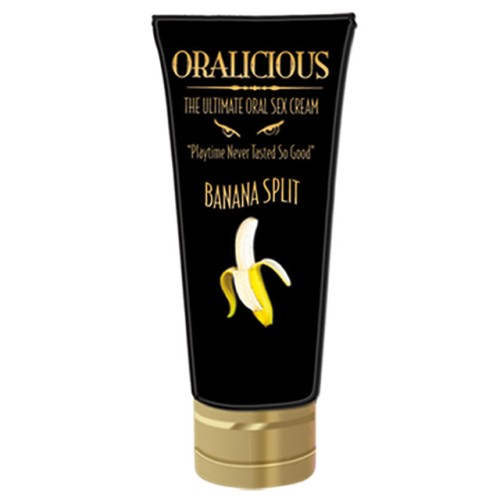 Crema Oralicious Sabor Banana Split