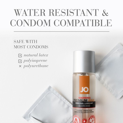 JO Premium Anal Warming Silicone Lubricant 2 oz