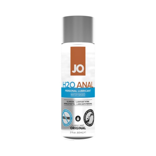 Lubricante a Base de Agua JO H2O Anal Original 2 oz.