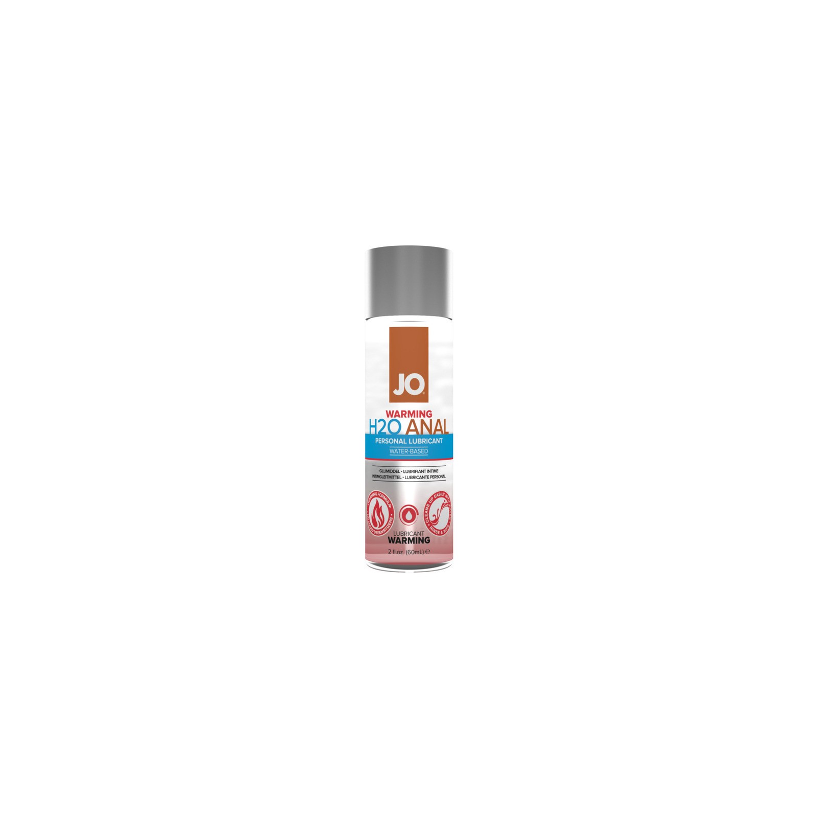 Silky Warming Anal Lubricant 2 oz.