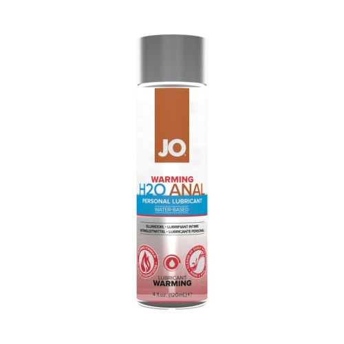 JO H2O Warming Anal Lubricant 4 oz