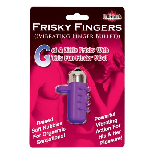 Dedo Vibrante Frisky Fingers para Placer Íntimo