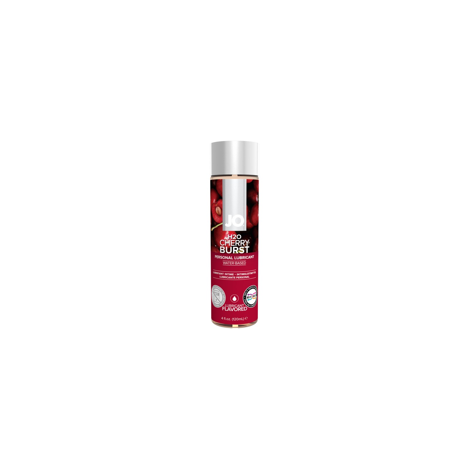 Cherry Burst Flavored Water-Based Lubricant 4 oz.