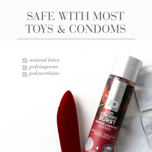 Cherry Burst Flavored Water-Based Lubricant 4 oz.