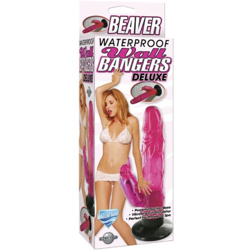 Waterproof Wall Bangers Deluxe Beaver Vibrator