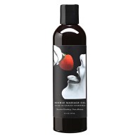 Earthly Body Edible Massage Oil Sweet Strawberry 8oz