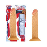 Dong Vibrador All American Whopper de 7 Pulgadas