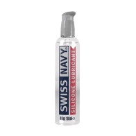 Swiss Navy Silicone Lubricant 4oz for Intimate Pleasure