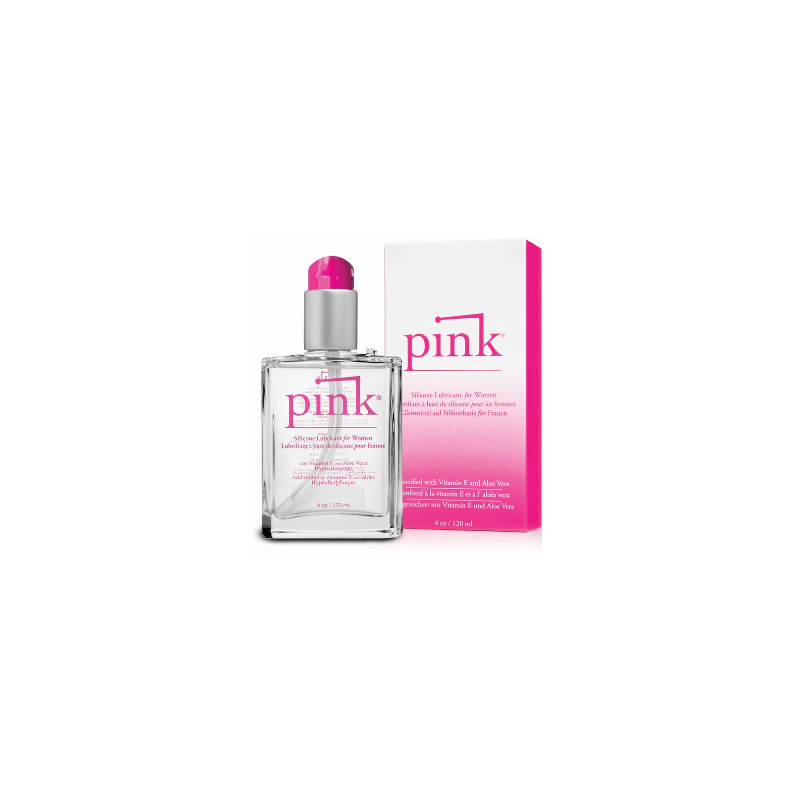 Lubricante de Silicona Pink 4 oz.