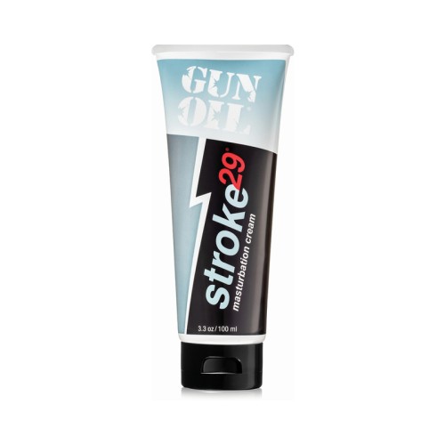 Gun Oil Stroke 29 Masturbation Cream - 3.3 oz