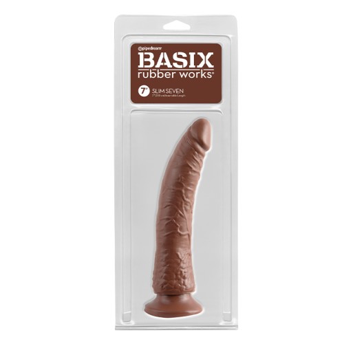 Dildo Slim de 7 Pulgadas Pipedream con Base de Succión