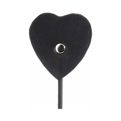 Fetish Fantasy Heart-Shaped Crop Black