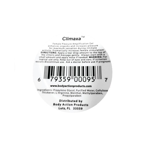 Body Action Climaxa Pleasure Enhancer Gel