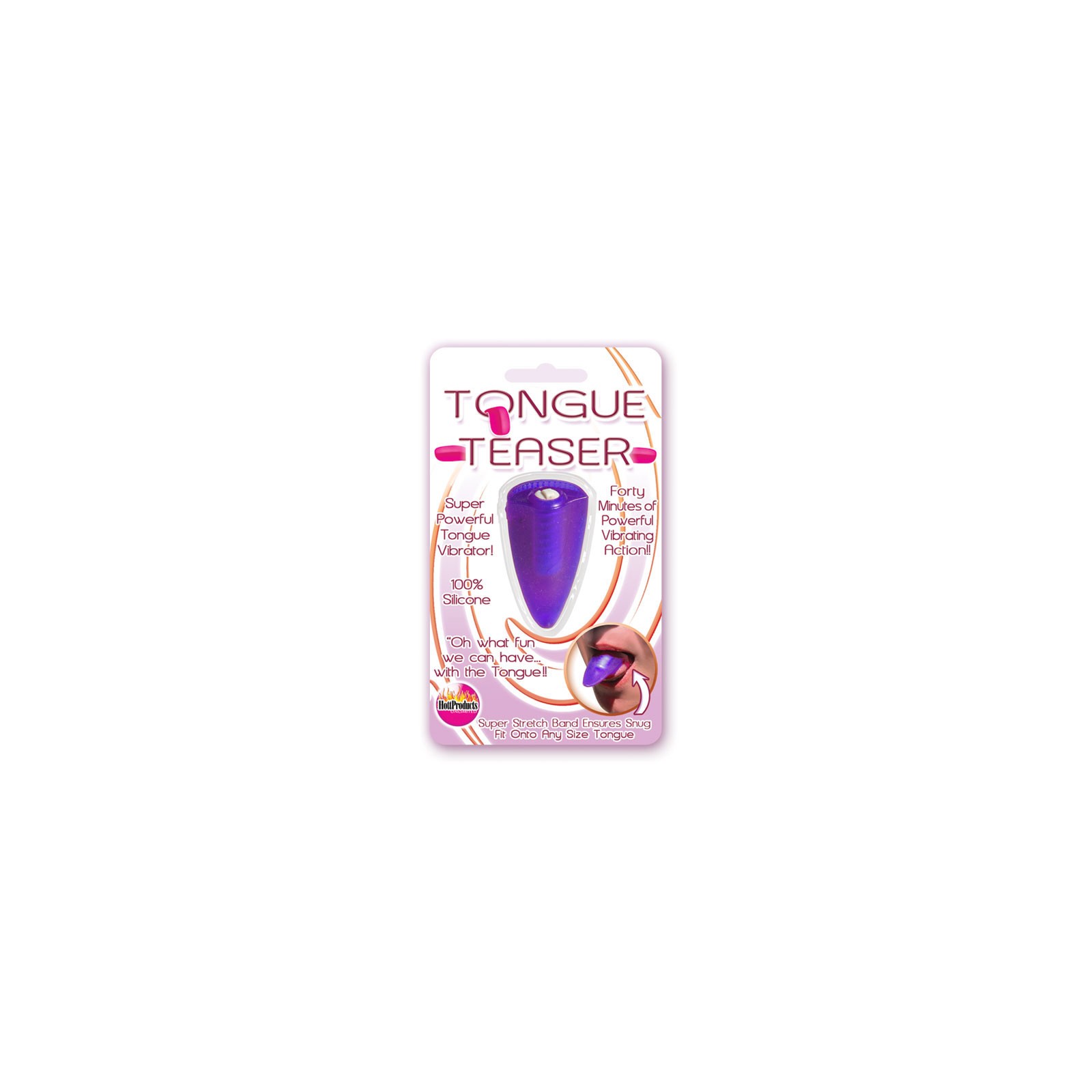 Tongue Teaser Purple Vibrator