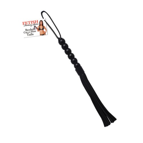 Pipedream Cat-o-Nine Tails Flogger Black