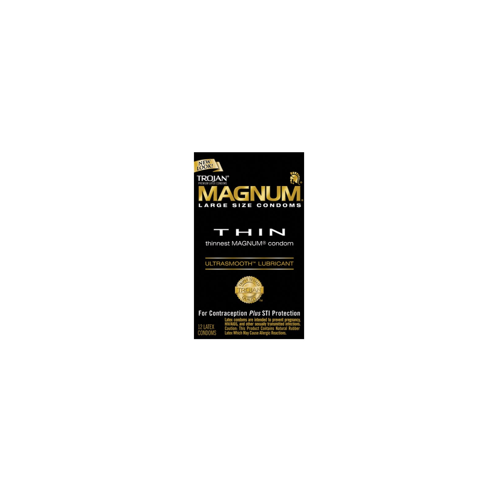 Condones Trojan Magnum Thin Talla Grande