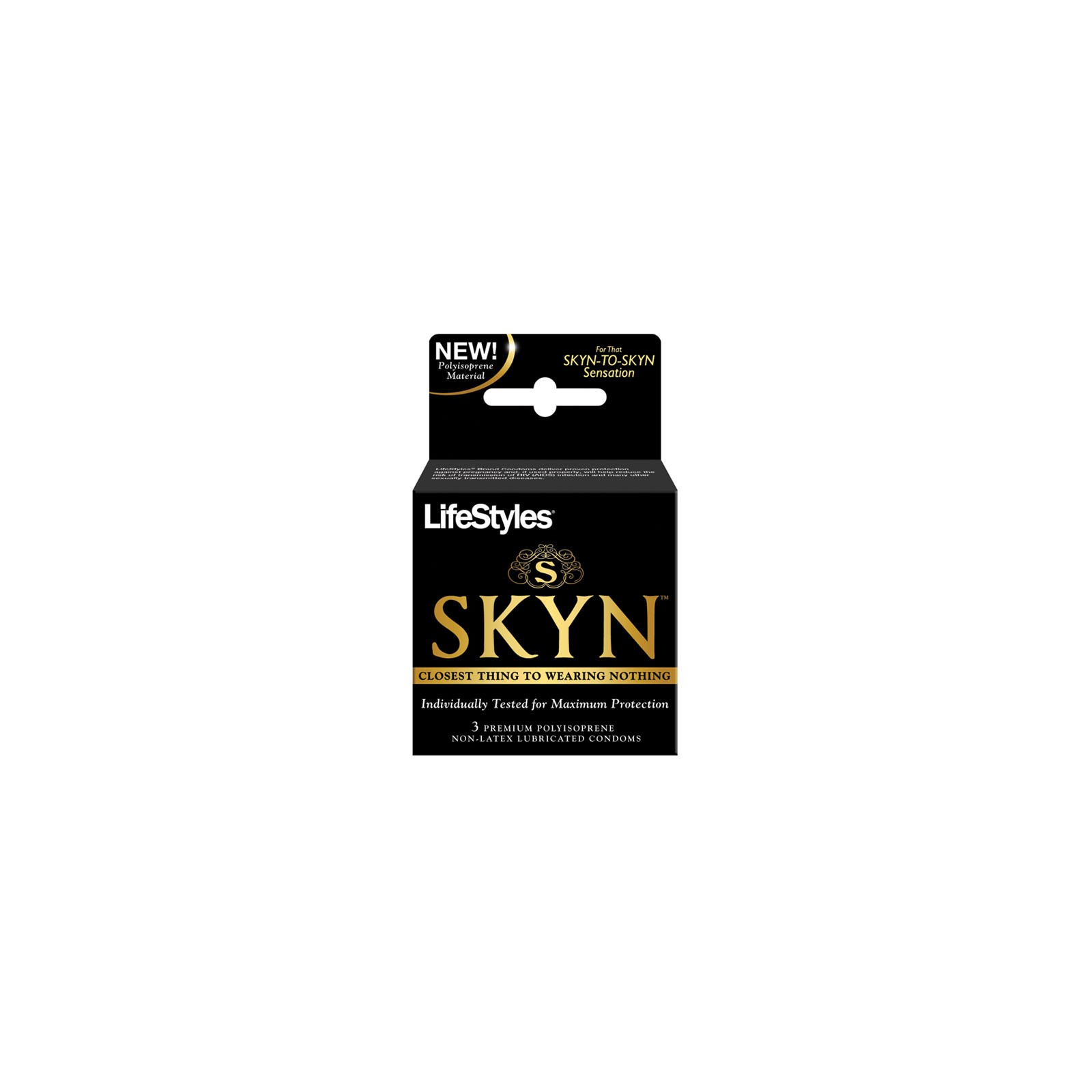 Condones Lifestyles SKYN Paquete de 3