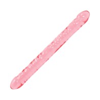 Crystal Jellies Double Dong 18 inches in Pink