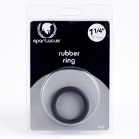 Spartacus Rubber Cock Ring 1.25 Inch Black