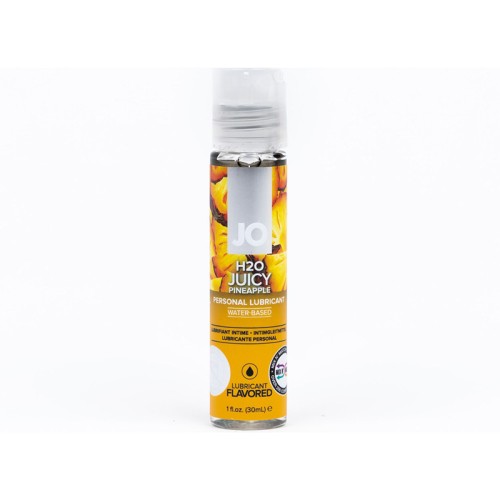 JO H2O Juicy Pineapple Flavored Lubricant - Sweet Sensation