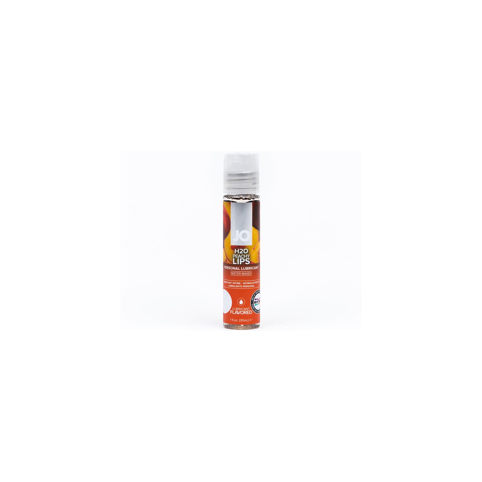 JO H2O Peachy Lips Flavored Lubricant 1 oz.