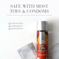 JO H2O Peachy Lips Flavored Lubricant 1 oz.