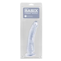 Dildo Slim Seven Pipedream Basix - Placer de Caucho de Calidad