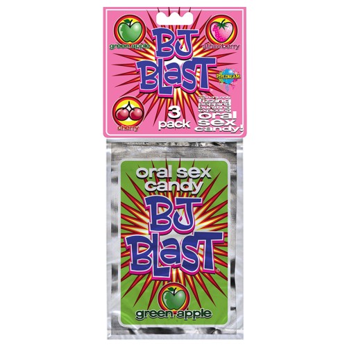 Pack de 3 BJ Blast Candy - Añade Diversión al Foreplay