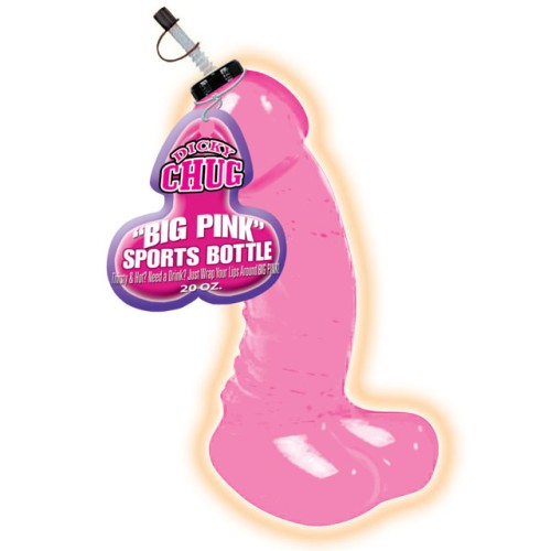 Jumbo Dicky Sports Bottle Pink