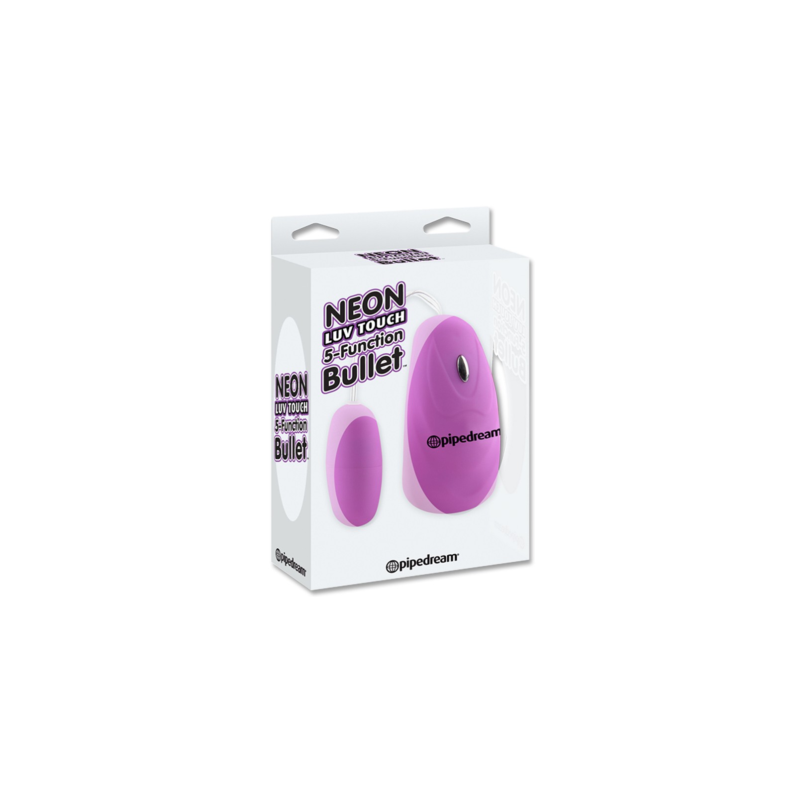 Bullet Vibrador Control Remoto Neon Luv Touch para Máxima Diversión