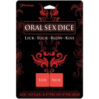 Dados de Sexo Oral Pipedream (Lamer-Succionar-Soplar-Besar)