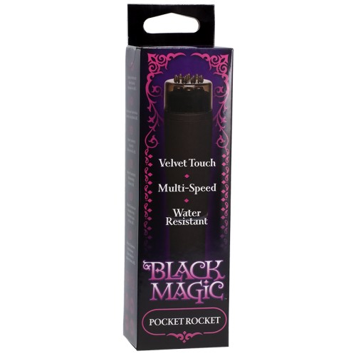 Black Magic Pocket Rocket for Intense Pleasure