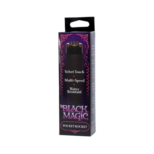 Black Magic Pocket Rocket for Intense Pleasure