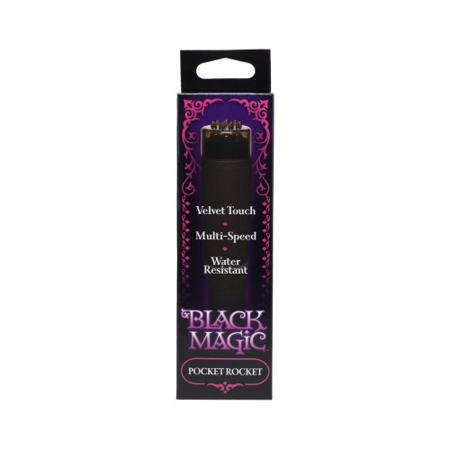 Black Magic Pocket Rocket for Intense Pleasure