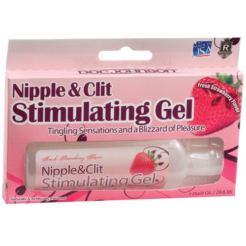 Nipple & Clit Stimulating Gel 1oz Strawberry